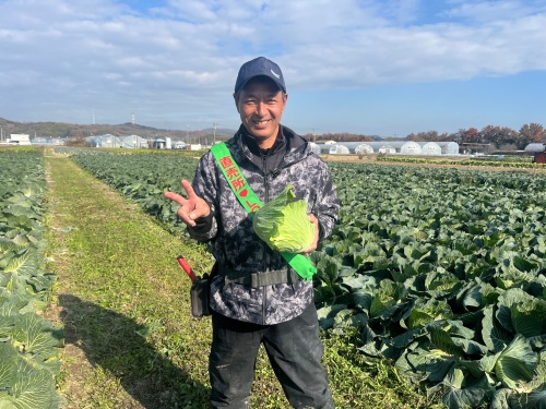 田村弘志さんにたすきをつなぎます