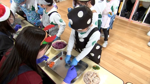 ツリー作りにも挑戦!