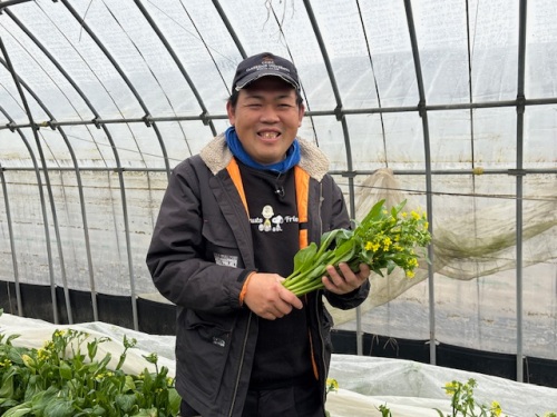 野菜生産者 佐藤 博文さんのハウス
