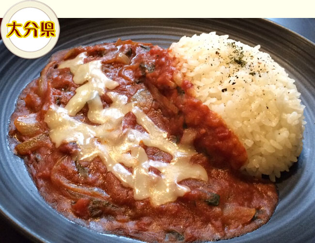 大分大葉カレー(トマト・グリーン・梅カレー)