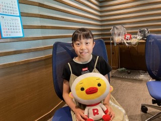 岡山市立岡南小学校4年生林 莉瑚さん