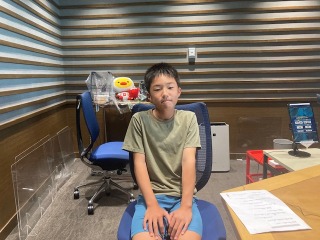 倉敷市立西阿知小学校6年生小林 伸温さん