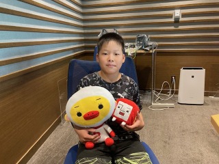 岡山市立芳田小学校5年生三宅 悠進さん