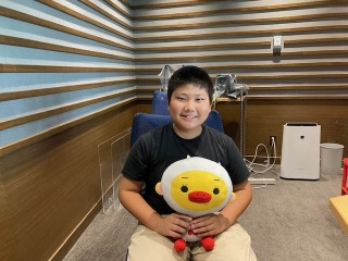 備前市立伊里小学校5年生頓宮 煌大さん