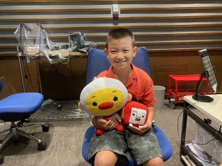 倉敷市立菅生小学校4年生守屋 聡嗣さん