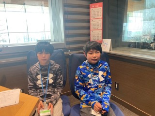 津山市立東小学校新小学6年生下山凛太郎・蓮太郎さん