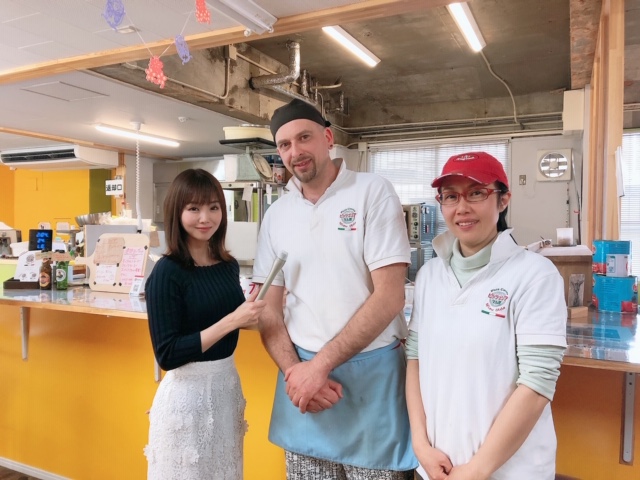 イタリア人のマルコさんと奥様のマリコさんと