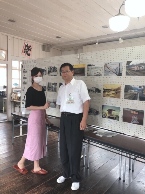 総社まちかど郷土館　館長の浅野さんと