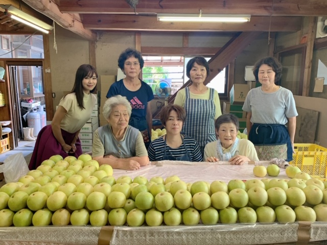 正梨園のみなさんと