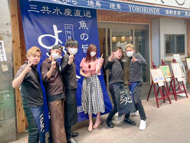 居酒屋アイドルグループYTSこと焼鳥少年団の皆さんと