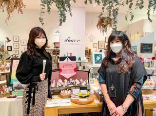 提案型セレクトショップ「douce」小さな桃太郎展・自然食品のお店「さしすせそ」