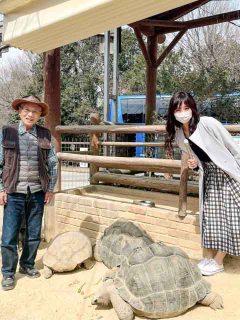 渋川動物公園の春の動物たち・