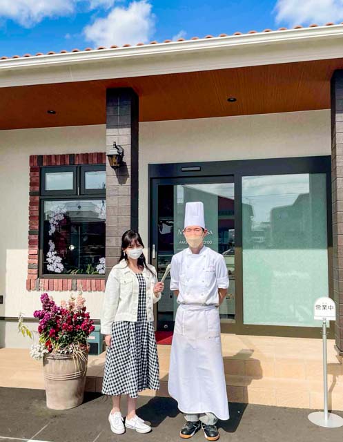 洋菓子店モンテローザ2代目店主の岡田さんと