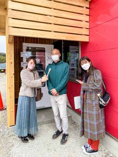 「笑卓農園」のトマトの自動販売機・「阿智神社」の箔押し御朱印