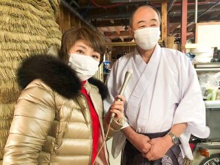 思いを込めて制作したドレスが展示中！天満屋倉敷店（倉敷市阿知）＆『い草のジャンボ干支』が今年も完成！鶴崎神社（都窪郡早島町）へ行ってきました！