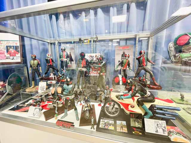 仮面ライダーの展示品