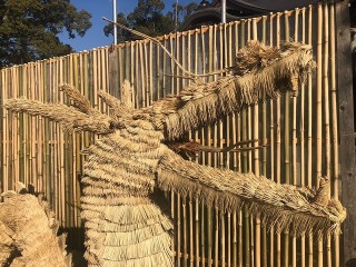 早島町の鶴崎神社と岡山県盆栽名品展へ