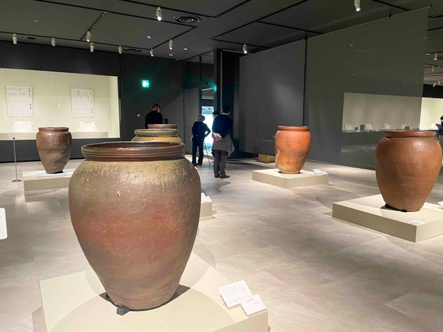 岡山県立博物館の展示