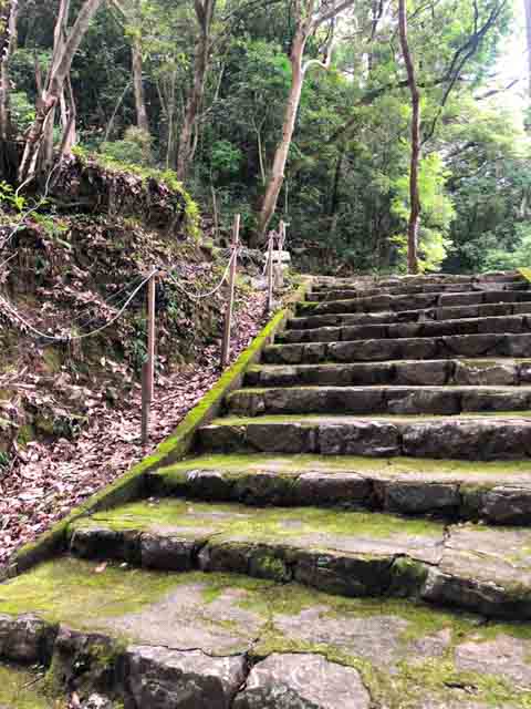 七曲神社参道