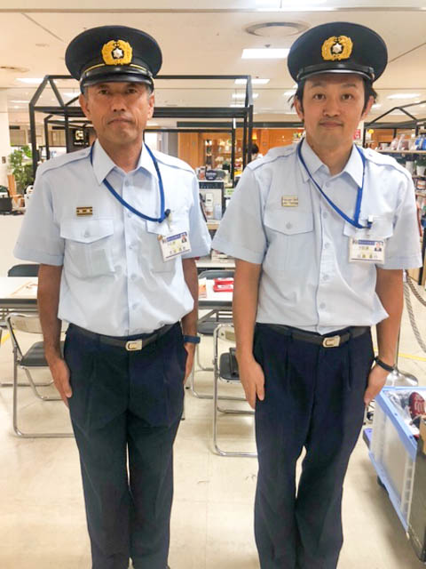 岡山市消防局予備課の文谷さんと日高さん