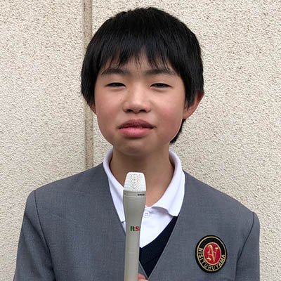 山形 琉晟くん