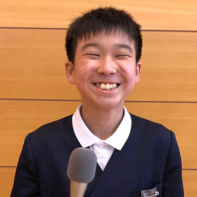 富岡 優くん