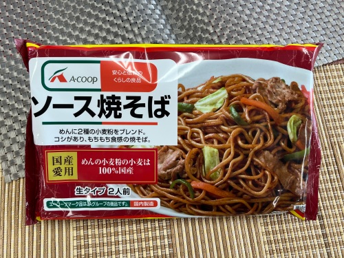 モモのソース焼きそば
