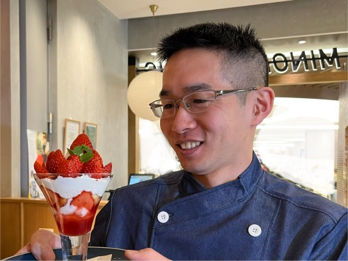 みのるダイニングさんすて岡山店の今里航平さん