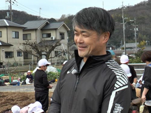 JA晴れの国岡山東部出荷組合の三宅晴夫組合長
