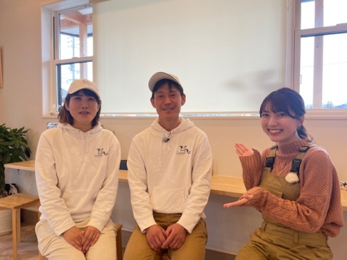 吉本さん夫妻と古米さん