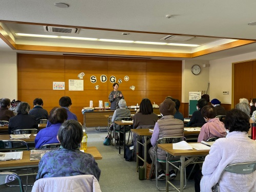 JA晴れの国岡山岡山東女性部が開催したSDGs持続可能な社会づくり 学習会