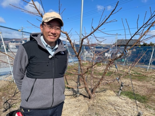 せのおや農園の岡孝郎さん