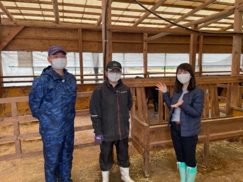 今石さん親子と古米さん