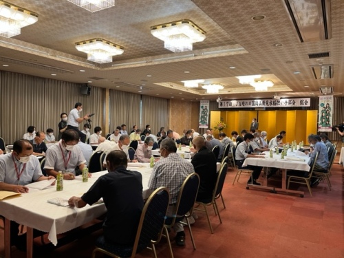 新見水稲担い手部会の研修会・総会