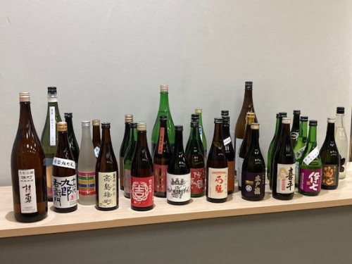 全国から集まった「雄町」を使った日本酒