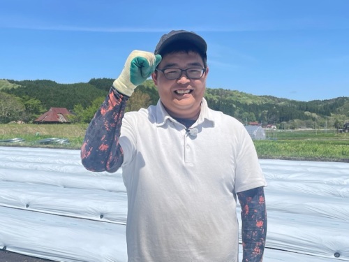 JA晴れの国岡山新見花卉部会の室山康平さん