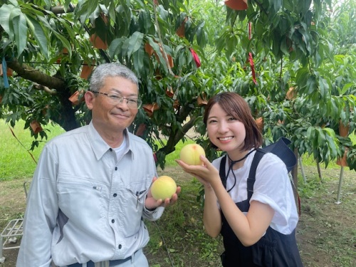 西江さんとツーショット