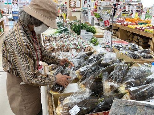 地元生産者の方