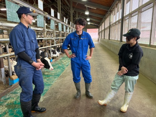 学生さんと山中さん