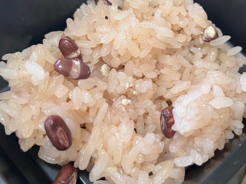 今っ娘赤飯