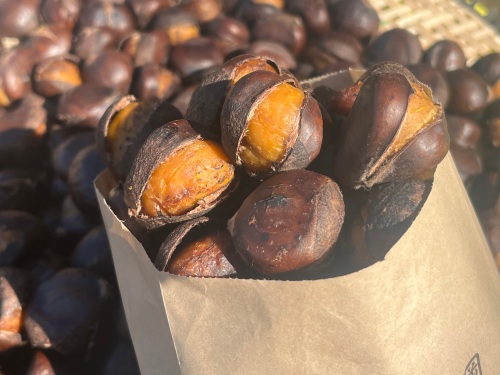 焼きたてをいただきました