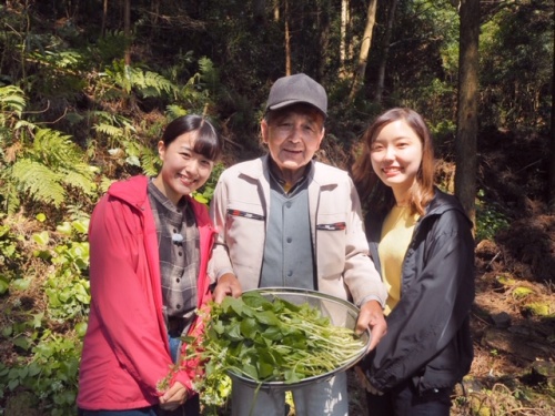 笑味ちゃん女性スタッフリポート20200410-9 難波リポーター、中尾さん、熊澤さん
