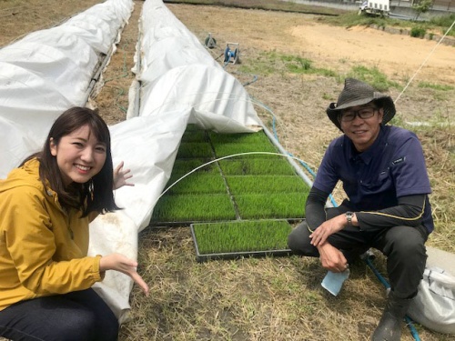 米田さんと