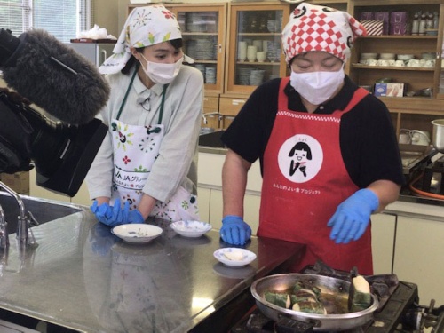 難波リポーターと渡辺さん