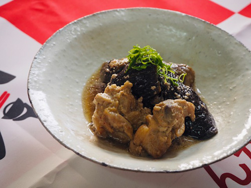 茄子と鶏のヨーグルト煮
