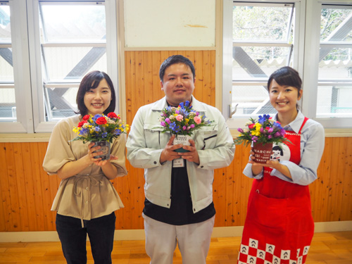 春名さん、千神リポーターと