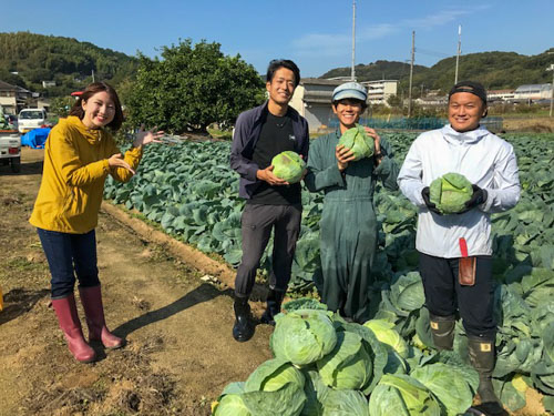髙田農園のみなさんと