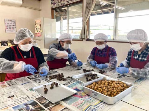 奈義農産加工所の様子