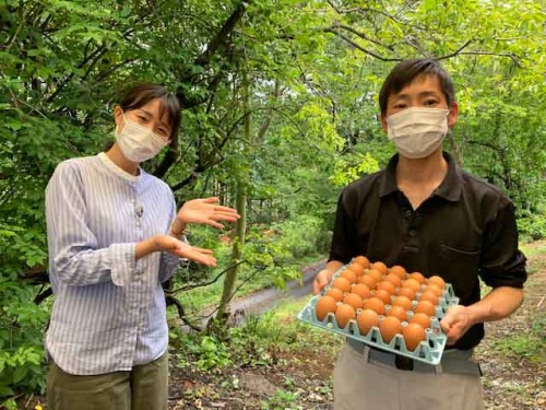 難波リポーターと湯浅さん