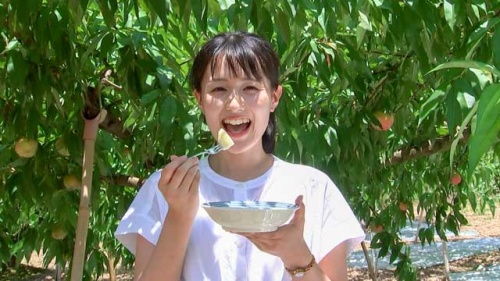 小川さんのモモ、試食!